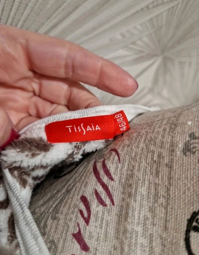 Joli surpyjama doux léopard taille 46/48 - photo numéro 3