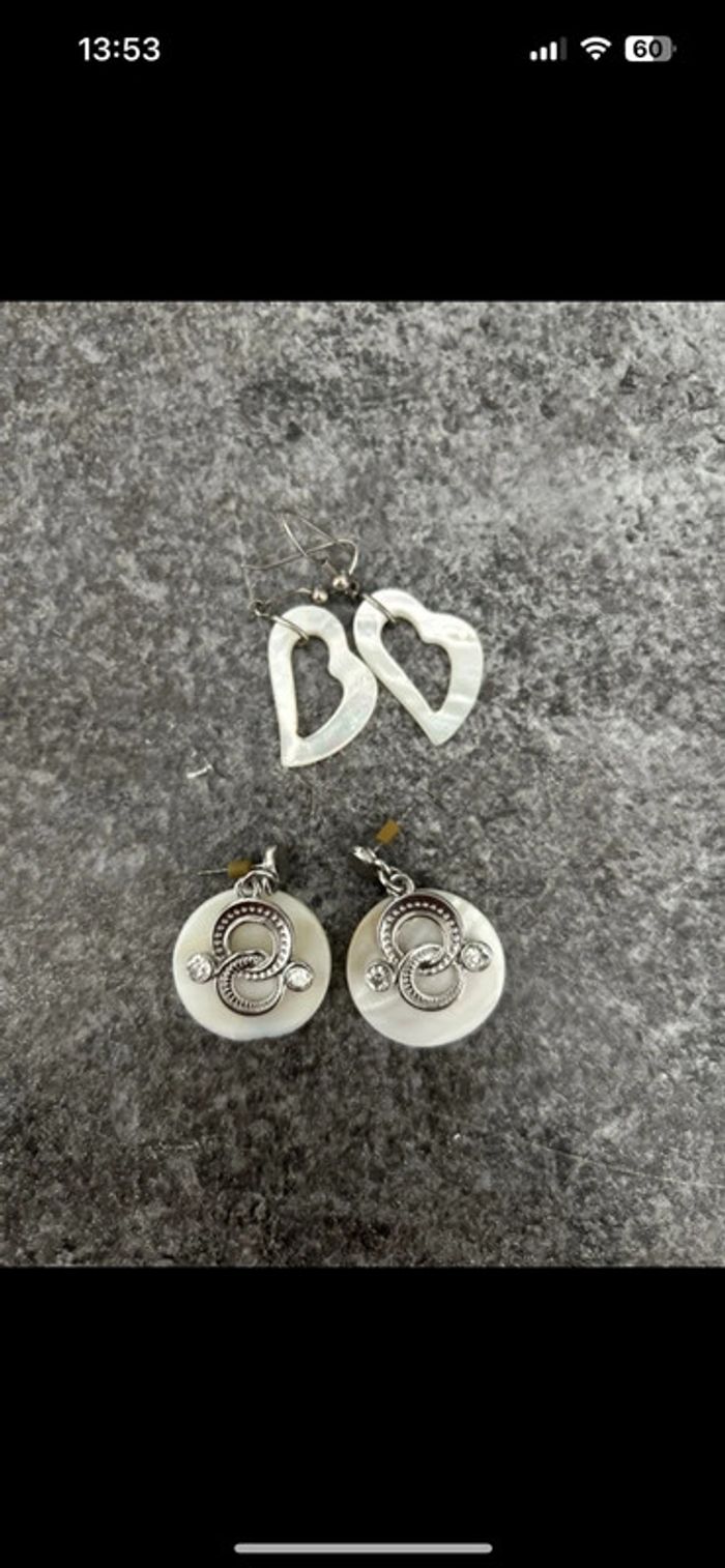 Lot paires boucles d’oreilles - photo numéro 6
