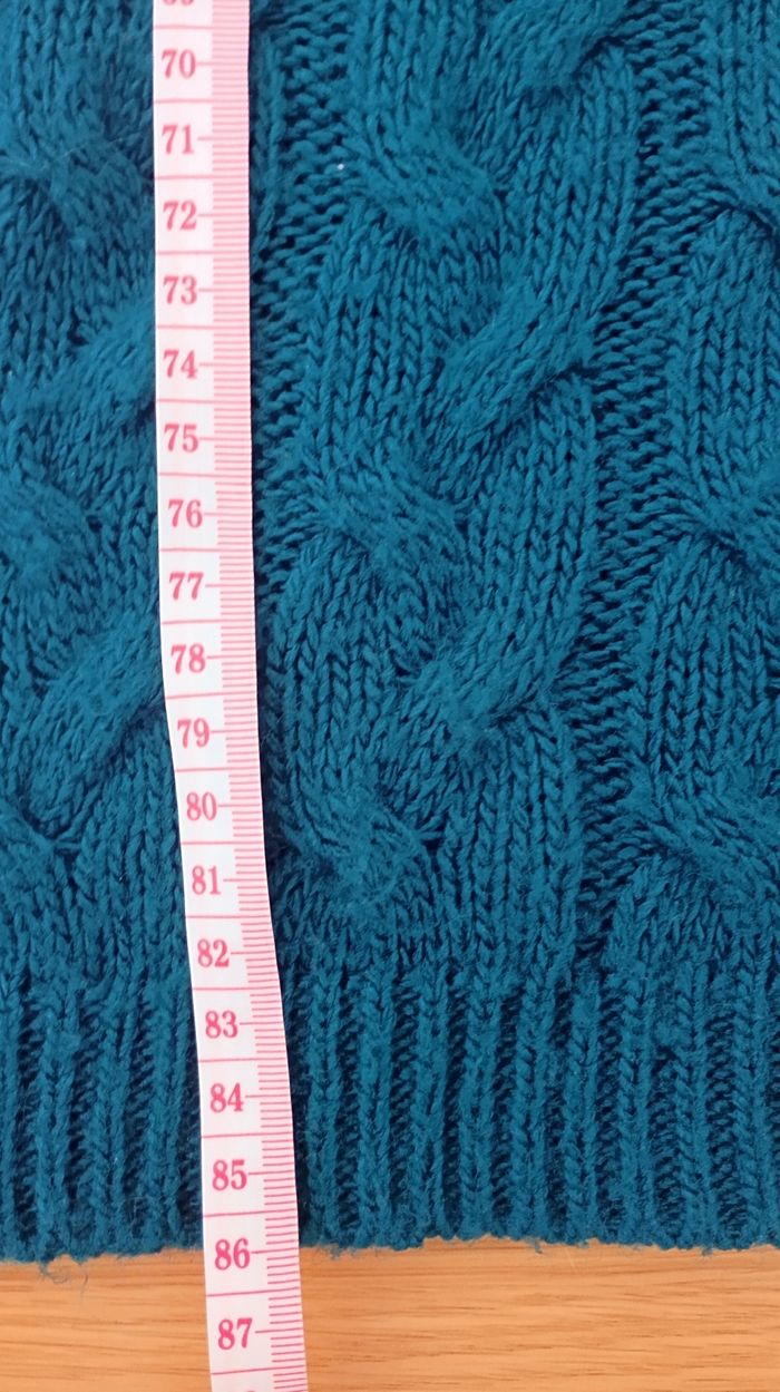 Robe pull bleu - photo numéro 9