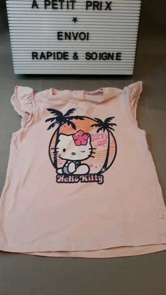 T shirt manche courte 4 ans - photo numéro 4