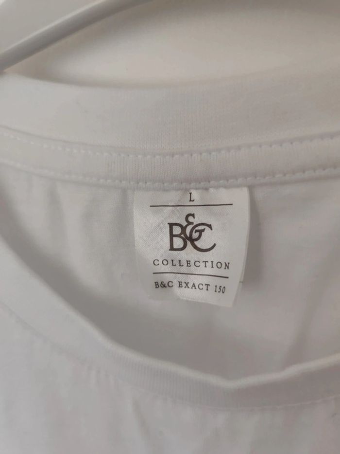 Tshirt Blanc Esitpa L - photo numéro 3