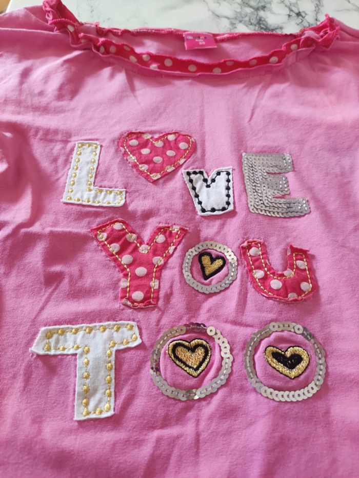 T-shirt fille taille 8-9 ans - photo numéro 4