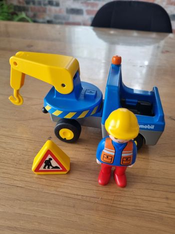 Depanneuse playmobil 1.2.3 complète 