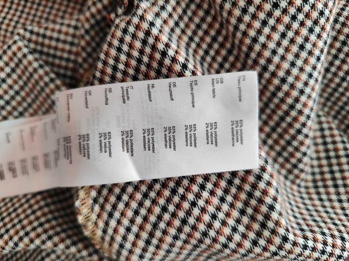 Robe neuve mi longue Maje taille 1 pied de poule automne hiver - photo numéro 10