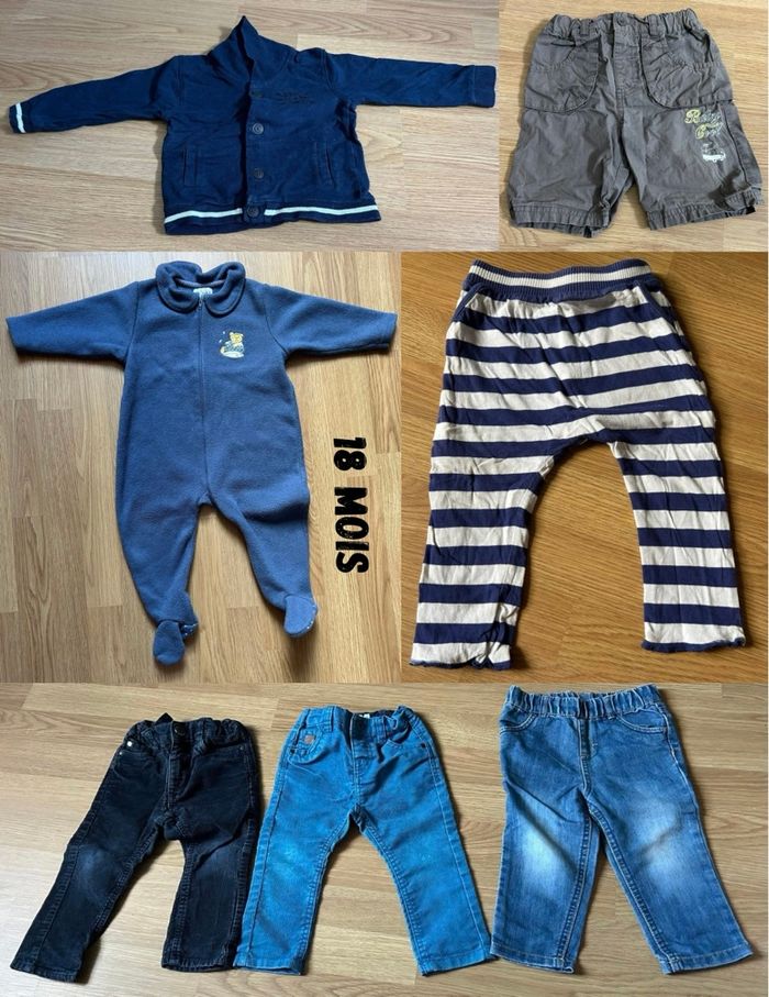 Lot vêtements 18 mois - photo numéro 2