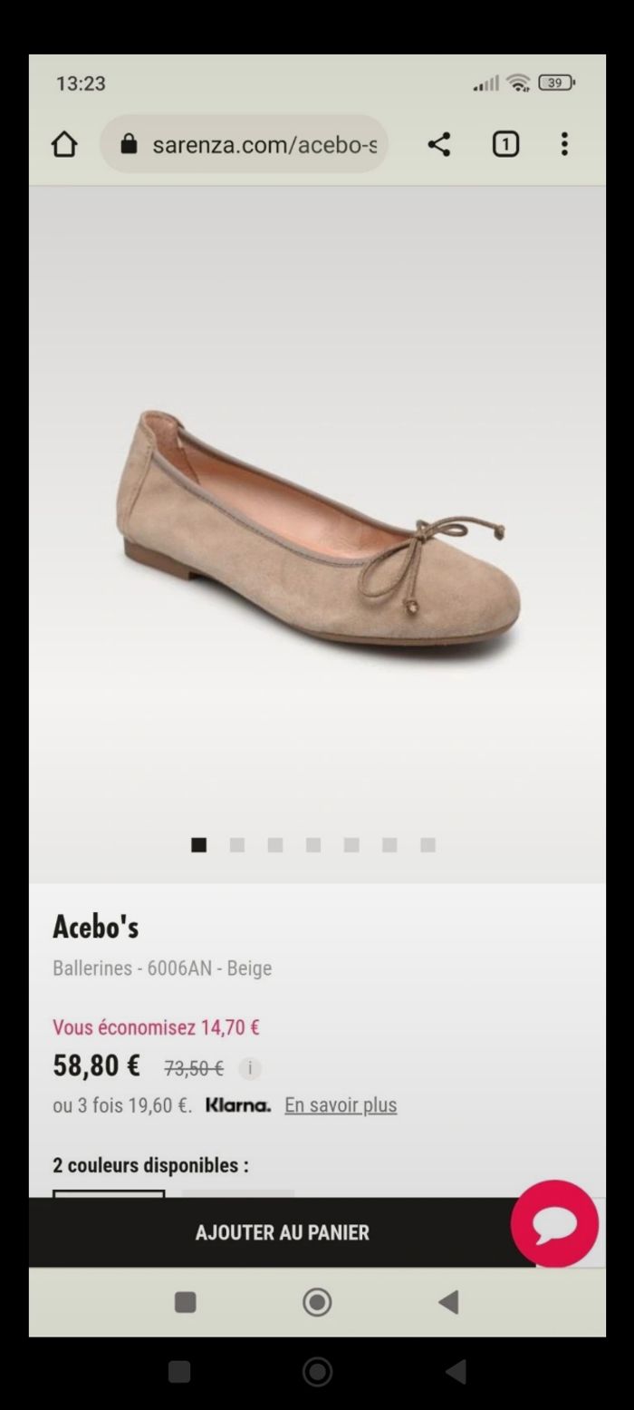 Ballerines grises acebo's - photo numéro 4