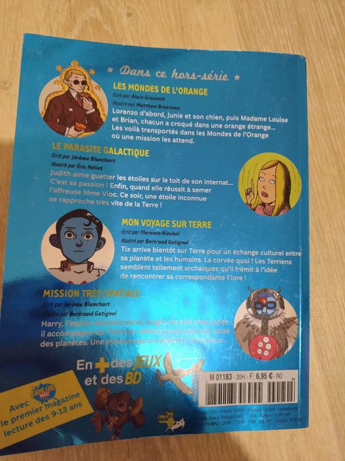 Livre Jaime lire max 100% science fiction - photo numéro 3