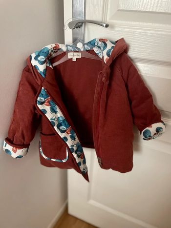 Manteau Moulin Roty Sous mon baobab 12 mois
