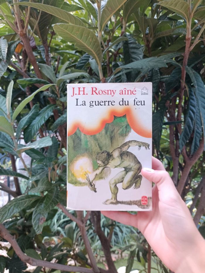 Livre La guerre du feu de J.H. Rosny aîné.