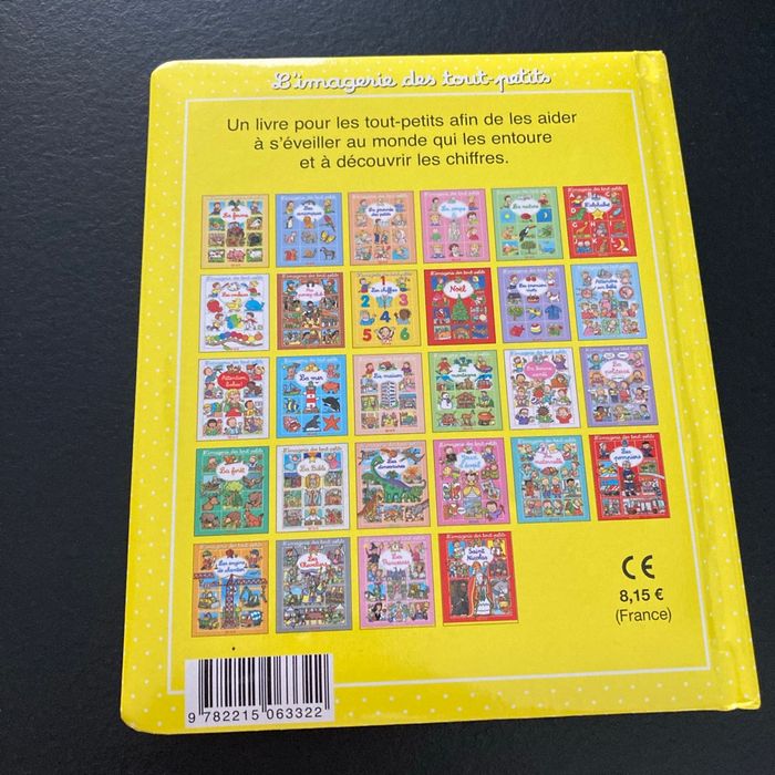 Livre l’imagerie des tout petits Les chiffres - photo numéro 2