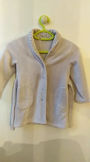 Robe de chambre violet clair Vert Baudet 4 ans
