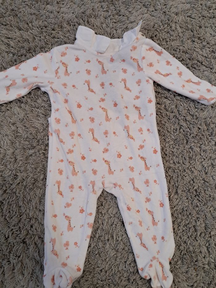 Lot de 4 pyjama hiver bébé fille 6 mois
