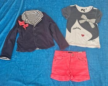 Ensemble ikks /jean  bourget 3 ans