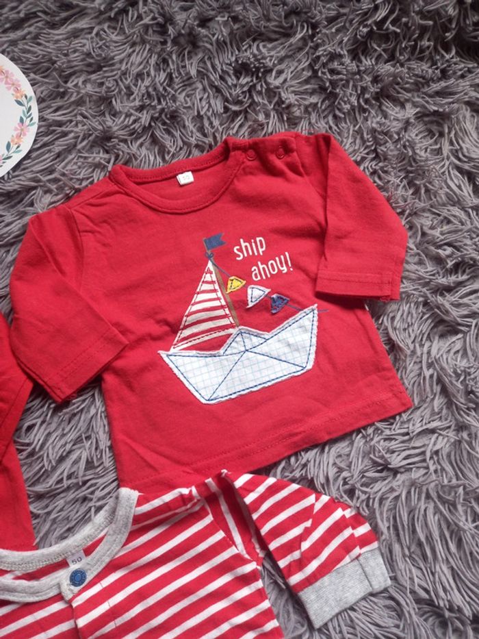 Lot de 3 t-shirts longues manches - photo numéro 4