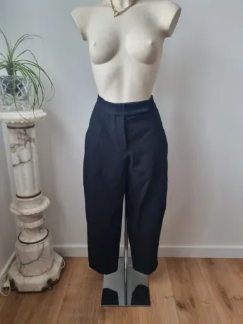 Pantalon cargo oversize noir Zara