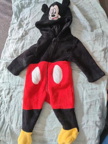 Combinaison fourrée Mickey T.6 mois