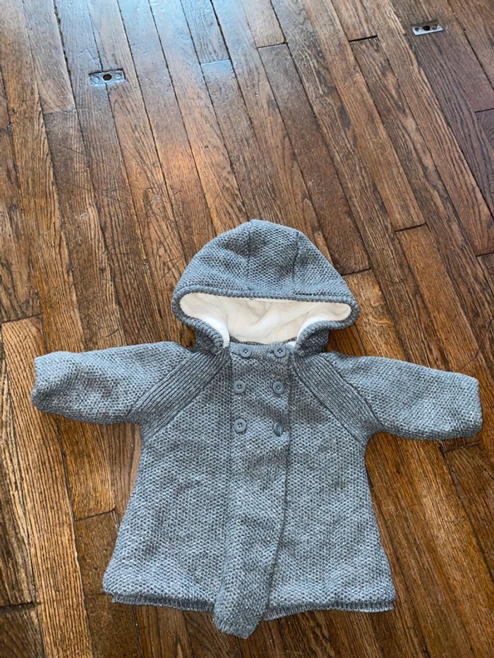 Gilet ou manteau obaibi Zippé 6 mois