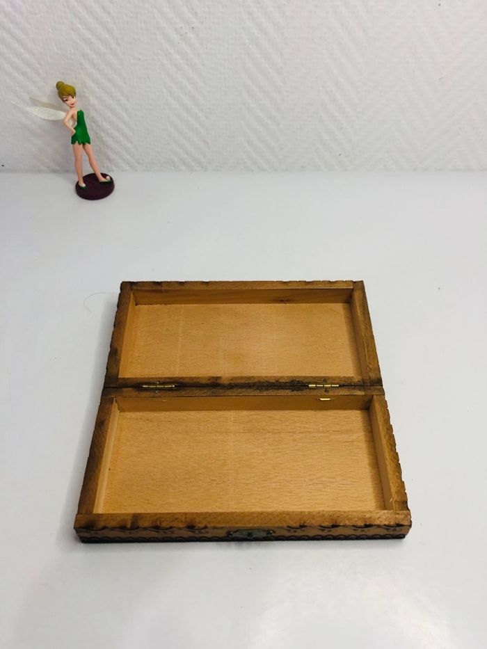 Échiquier pliable de voyage en bois (sans les pions) - photo numéro 3