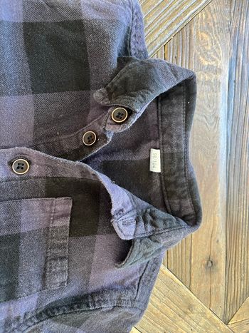 Chemise carreaux garçon 4/5 ans - Style bûcheron chic - Parfait état 
