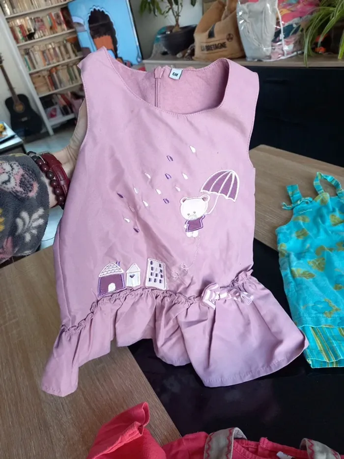 Robes et combi bébé fille 6 mois - photo numéro 7