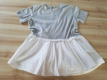 Beau top MC taille L avec noeud