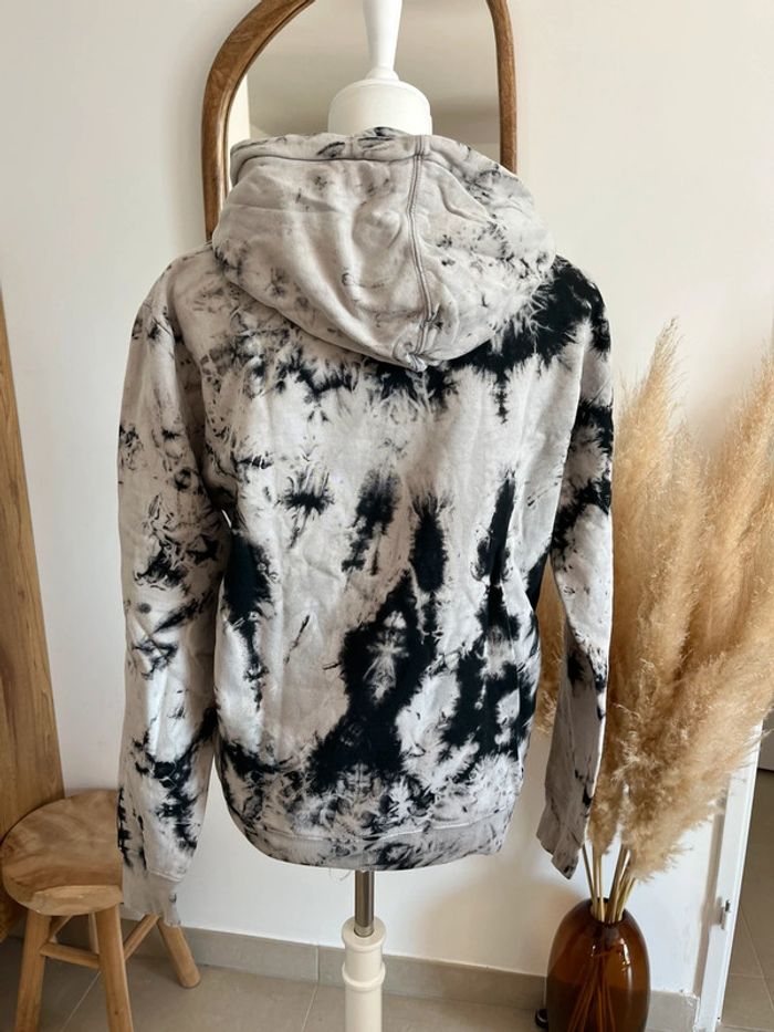 Sweat à capuche gris et noir Saint Laurent - photo numéro 5