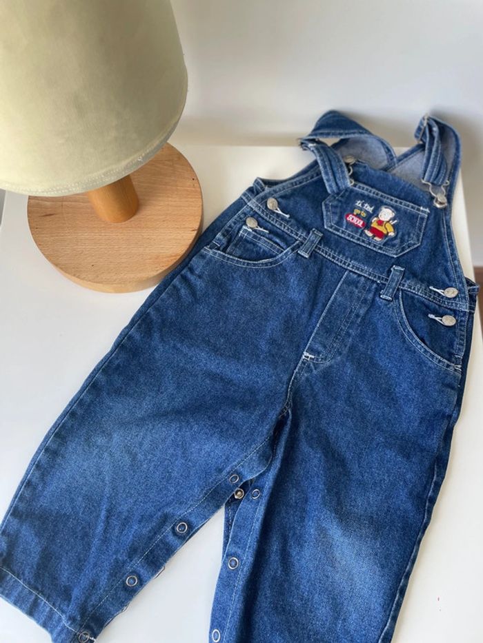 Salopette jean bébé - photo numéro 3