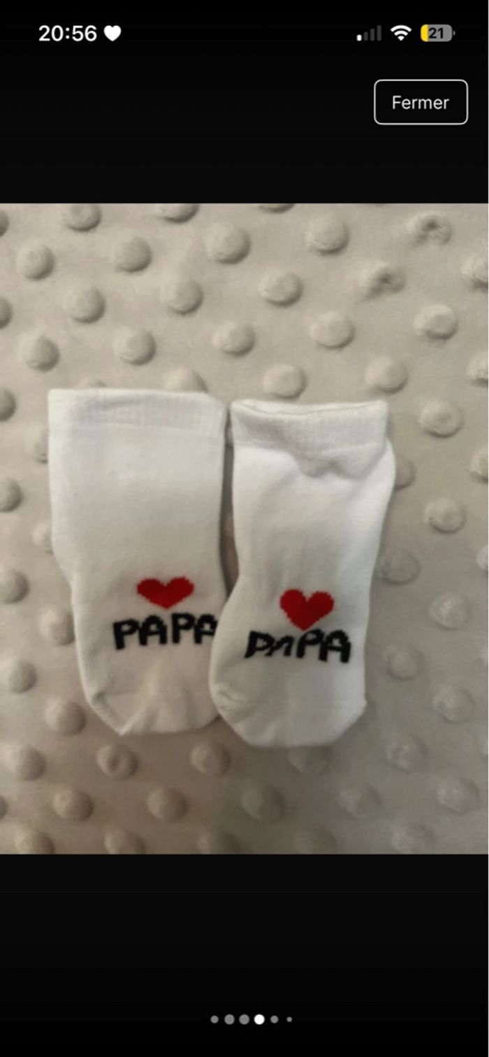 2 paires de chaussettes +1 paire de chausson - photo numéro 4