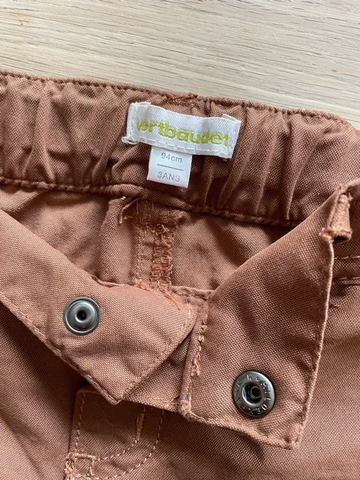 Pantalon marron 3 ans vertbaudet - photo numéro 3