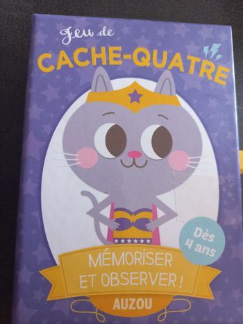 Cache quatre auzou