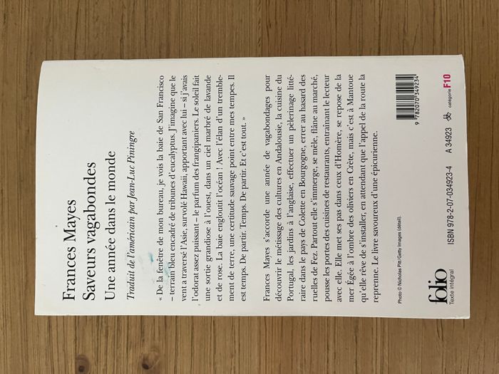 Saveurs vagabondes - France Mayes - photo numéro 2