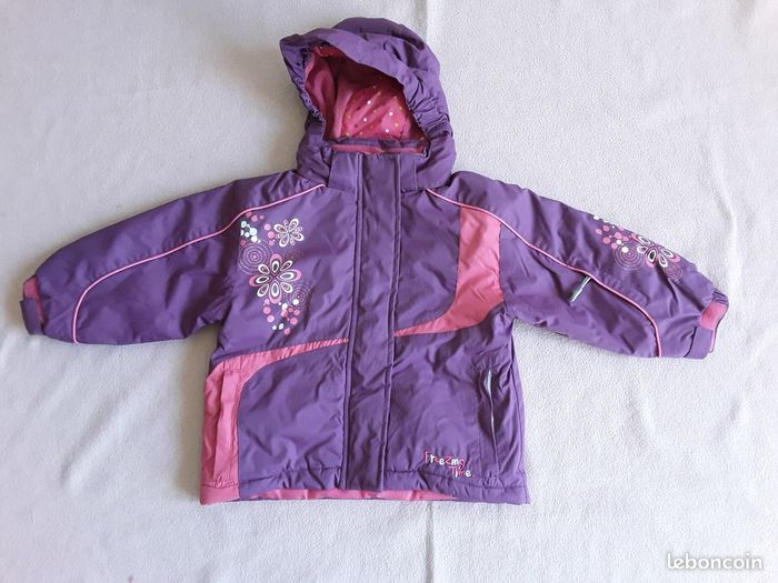 Blouson ski neige fille 2 ans NEUF