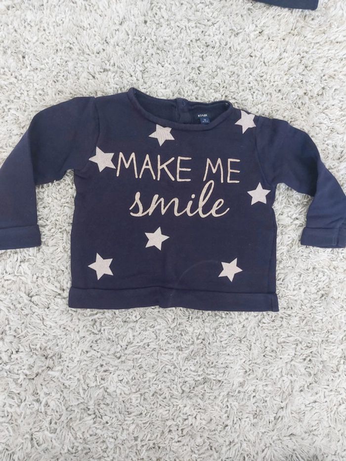 Lot 2 sweats/pulls 3 ans (Okaïdi et kiabi) - photo numéro 5