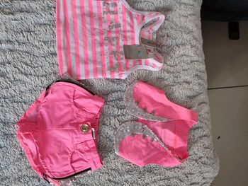 Ensemble mode  girly strass et paillettes été bébé fille mode chicaprie