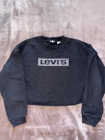 Sweat femme LEVI’S noir taille S en bon état