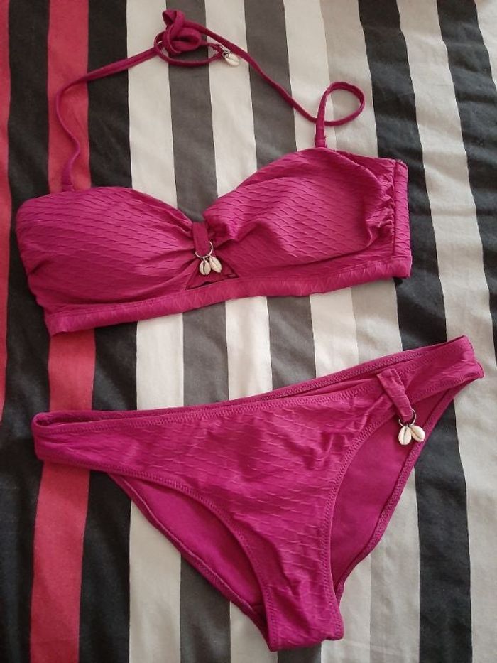 Maillot de bain coquillage 2 pièces kiabi