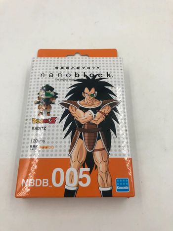 Nano Block Dragon Ball Z Raditz 120 pièces Neuf