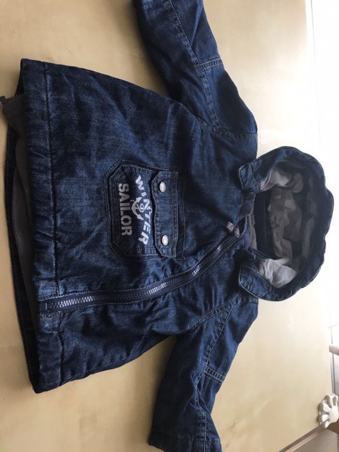 Manteau doublé verbaudet 9 mois - photo numéro 2