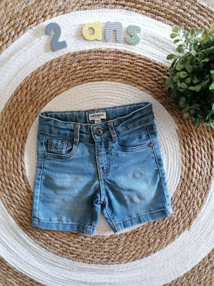 Short en jean - Vertbaudet - 2 ans