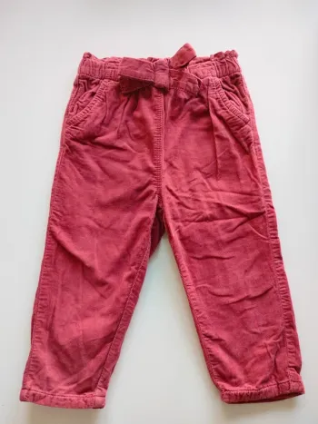 (a) Pantalon velours brique Orchestra