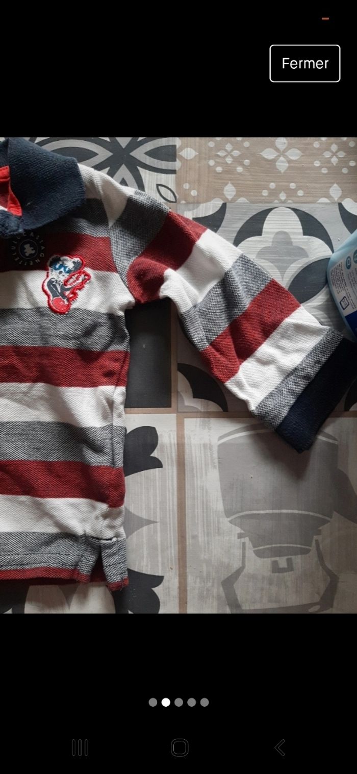 Polo manches longues 12 mois - photo numéro 2