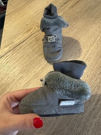 Bottes grises bébé Naissance 0-6