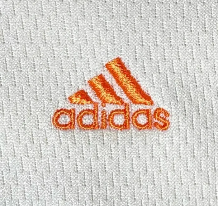 Adidas vintage beige orange quarter zip hoodie Mens M - photo numéro 7