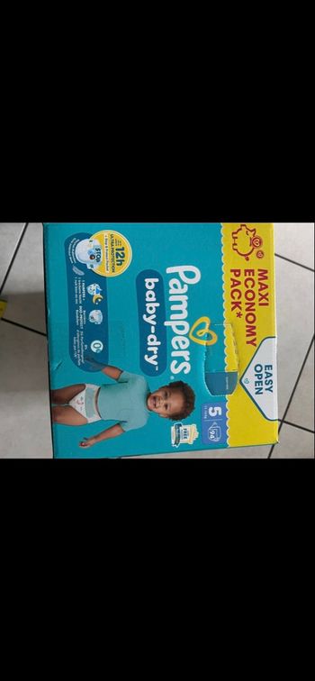 1 carton pampers baby dry 5