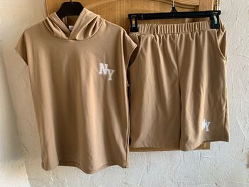 Ensemble garçon t-shirt et short 10 ans