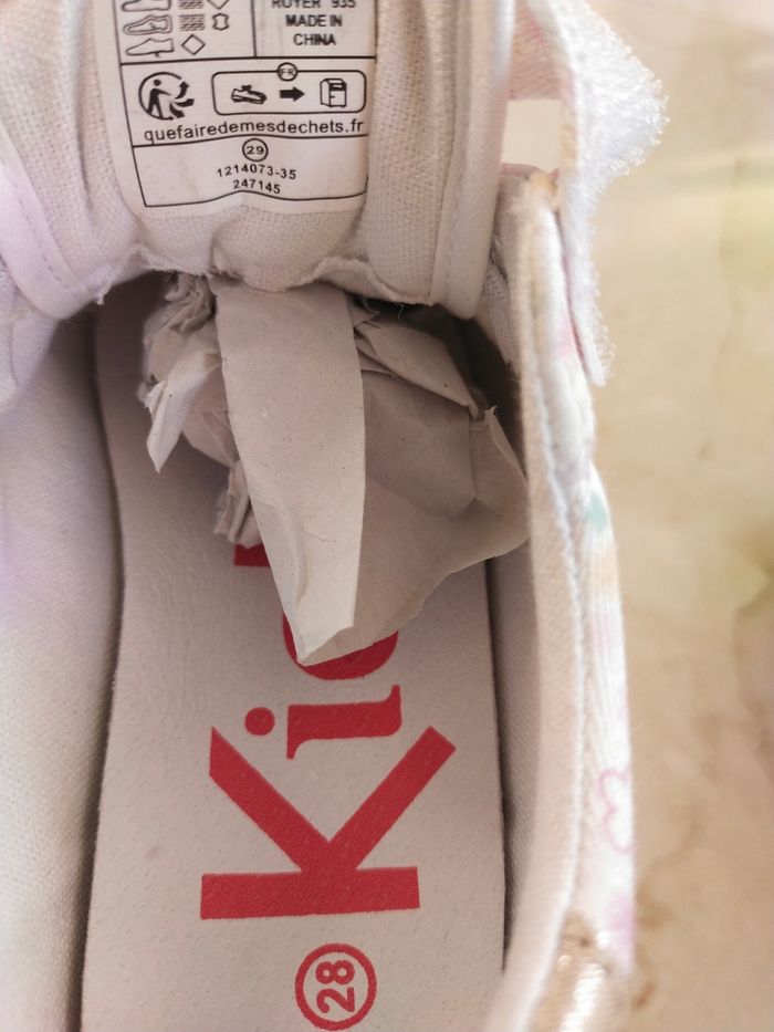 Baskets basses kickers P.29 - photo numéro 7