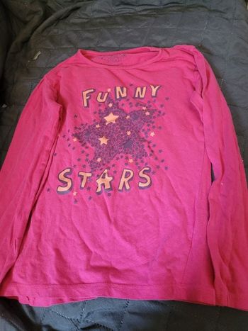 T-shirt 8 ans in extenso