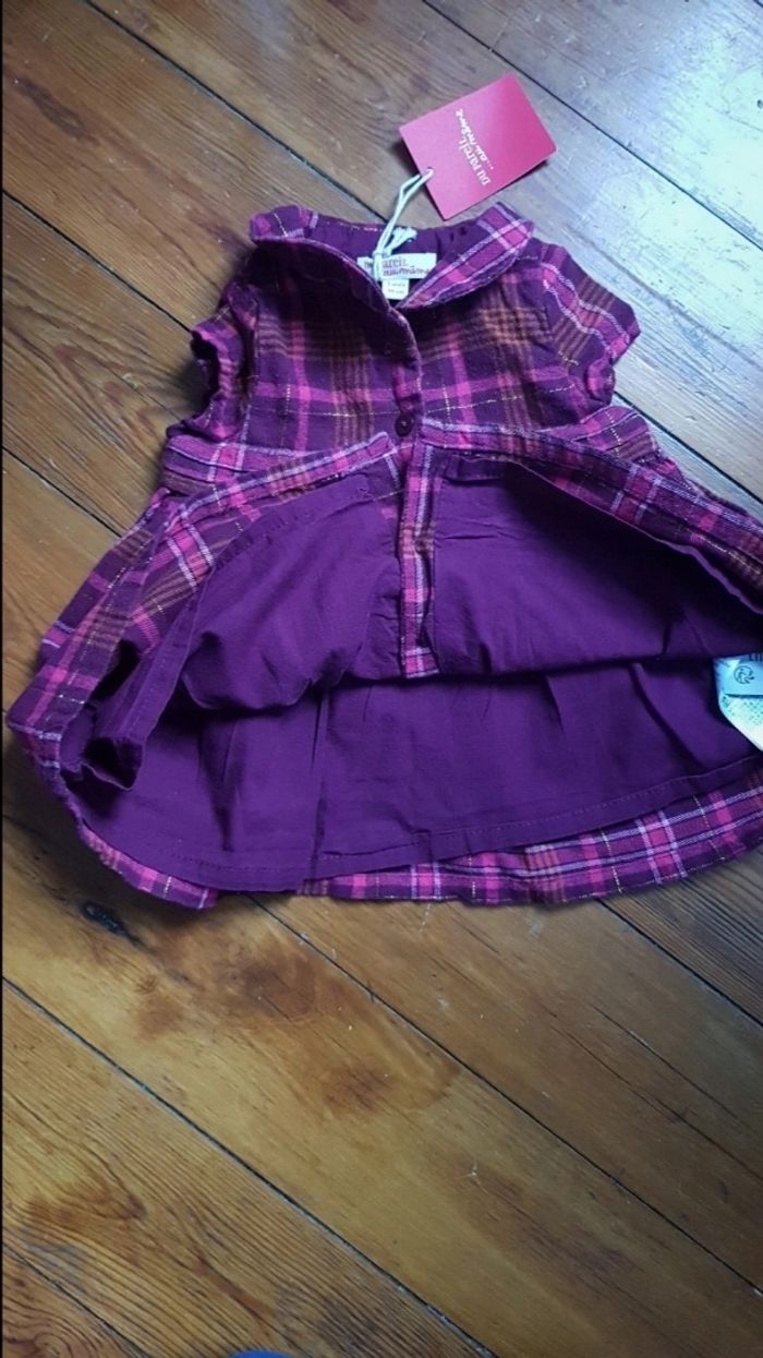 Lot 2 robes Du Pareil au même 3 mois - photo numéro 3