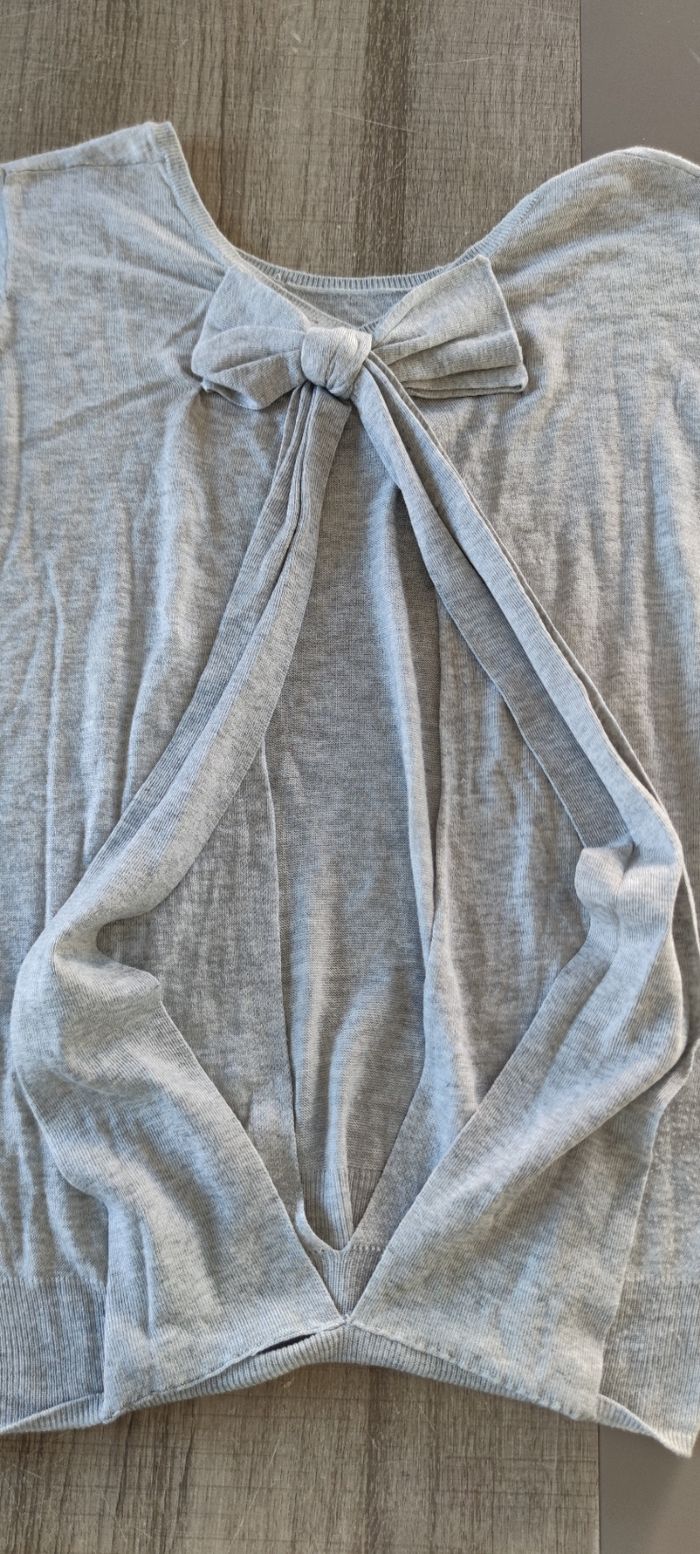 Pull manche longue Kaporal gris Taille S femme, très bon état - photo numéro 9