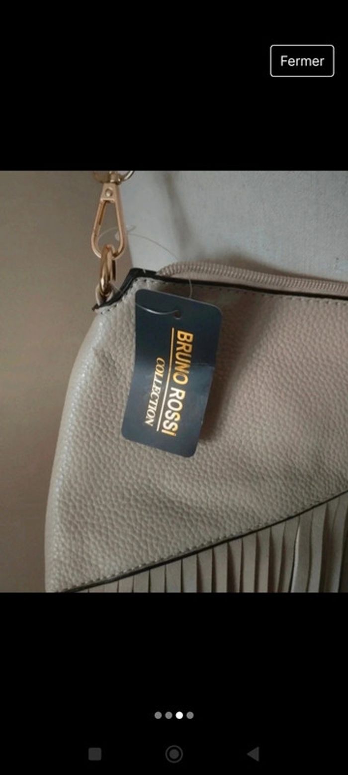 Sac à bandoulière a franges - photo numéro 3